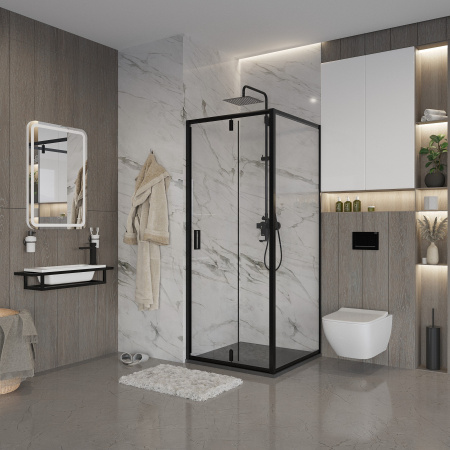 Душевой уголок Niagara Nova NG-83-8AB-A100B 80х100